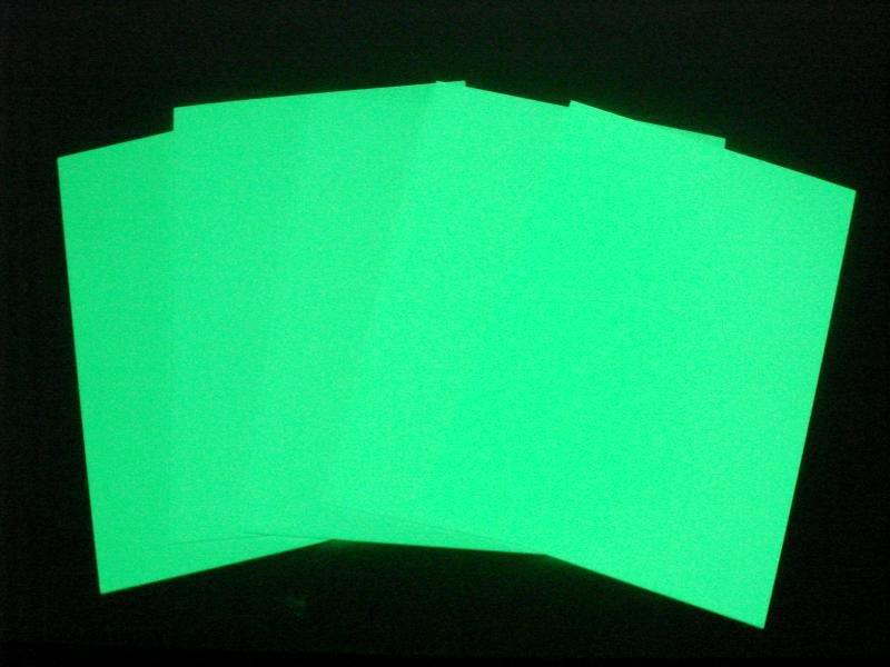 Chapas de PVC Fotoluminescentes
